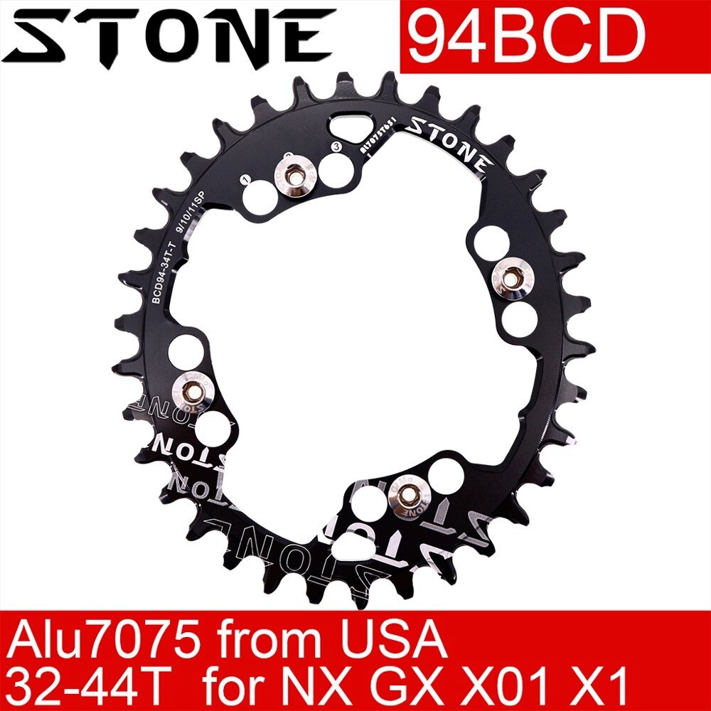 Stone Chainring Oval 94BCD sram NX GX X1 X01 K for..